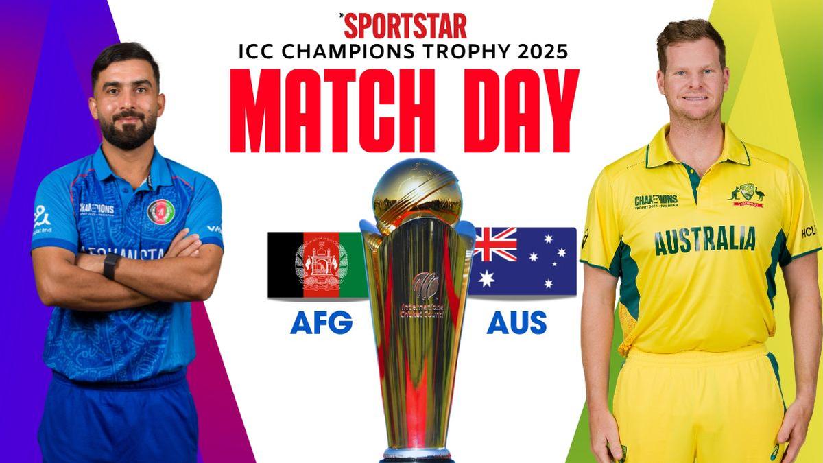 Afghanistan vs Australia LIVE Score, ICC Champions Trophy 2025: Rain threat looms in Lahore; Toss at 2 PM IST